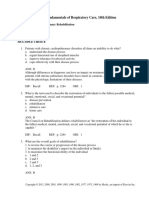 Chapter 50 Cardiopulmonary Rehabilitation