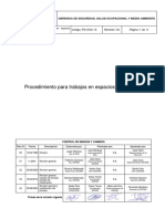 PG-SSO-13 Proc para Trabajos en Espacios Confinados - Rev 04