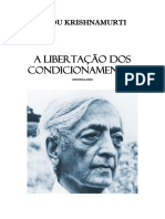 A Libertação Dos Condicionamentos - Jiddu Krishnamurti