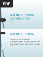 Chapter 16 Macro Etching Examination