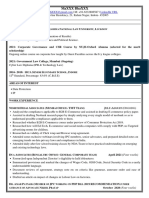 IPC Sample CV