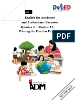 Position Paper Module 11