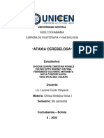 Ataxia Cerebelosa - Clinica 1