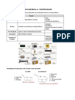 Eletricidade 9º - Resumo