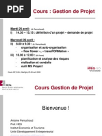 Cours de Gestion de Projet