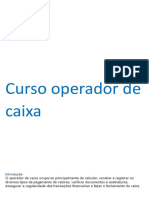 Curso Operador de Caixa