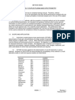 Epa-Method-6020a Inductively Coupled Plasma-Mass Spectrometry