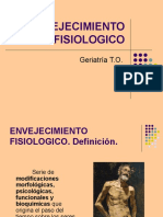 Tema 6. Envejecimiento Fisiologico.