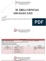 Ciencias Sociales 1P, 2P, 3P, 4P 2022