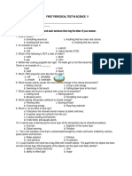 PT - Science 5 - Q1