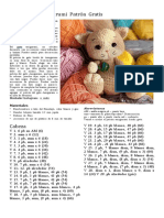 Kouki Gato Amigurumi Patron Gratis PDF Paso A Paso