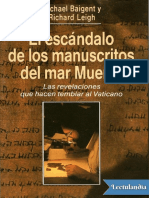 Manuscritos Del Mar Muerto - Michael Baigent