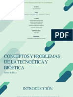 Tecnoética y Bioética