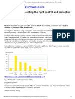 IE3-IE4 Motors - Selecting The Right Control and Protection Components - EE Publishers