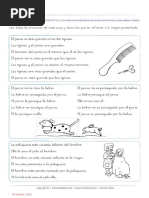 Actividades Conciencia Morfosintáctica