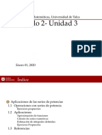 3.5 Aplicaciones de Las Series