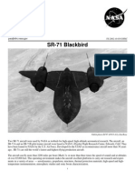 NASA Facts SR-71 Blackbird 2002