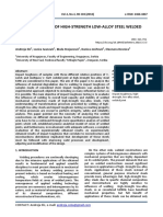 Impact Toughness of High Strength Low Alloy