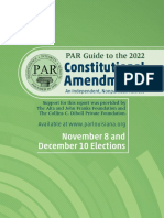 PAR Guide To The 2022 Constitutional Amendments