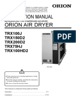 Orion TRX100J - 150D2 - 200D2 - 75HJ - 100HD2