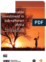 IFC Sustainable Investment in Sub-Saharan Africa