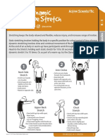 Asbc Static Dynamic Head To Toe Stretch Activity GR K 3