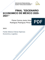 Trabajo Final Escenario Económico de México 2020