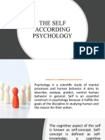 The Self According Psychology