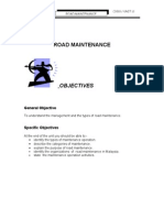 Unit 15 (ROAD MAINTENANCE)