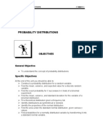 Unit 2 (PROBABILITY DISTRIBUTIONS)