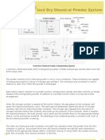 Fixed Dry Chemical Powder Extinguishing System