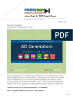 MCQ in AC Generators Part 3 REE Board Exam