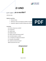 MÓDULO 1 - Diplomatura en Escritura Creativa