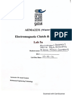 Aema 2231-Lab 5a-Clutch and Brakes