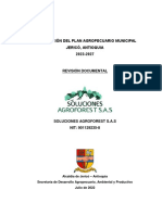 Plan Agropecuario - Revision de Informacion Relacionada.