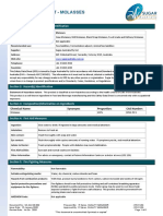 Safety Data Sheet - Sugar Australia - Cane Molasses (2020)