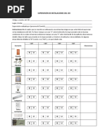 Formato de Inspección de Instalaciones Del CDI 2