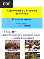 A Economia e o Problema Económico - Economia - Módulo1 - 10.º Ano