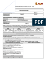 Ficha de Monitoreo 2022 UGEL PUNO