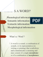 Morphology 3