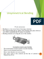 Unsymmetrical Bending