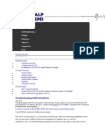 Troubleshooting DCM Installations