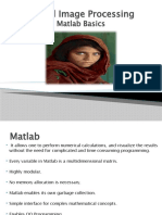 Digital Image Processing Matlab Basics