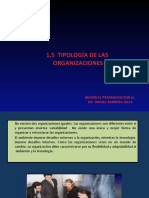 1.5. Tipología Organizaciones