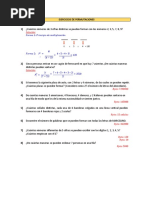 7 - B Ejercicios Adicionales de Conteo