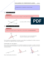 6 CO6 Paralleles Perpendiculaires