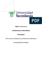 Formulario-Fundamentos Matemáticos