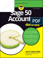 Sage 50 Accounts For Dummies - Jane E. Kelly