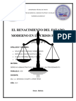 Renacimiento Del Estado Moderno en La Crisis Feudal