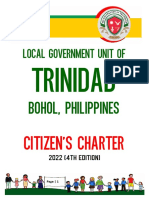 11 Citizen's-Charter-Trinidad-Bohol 2022 4th Edition